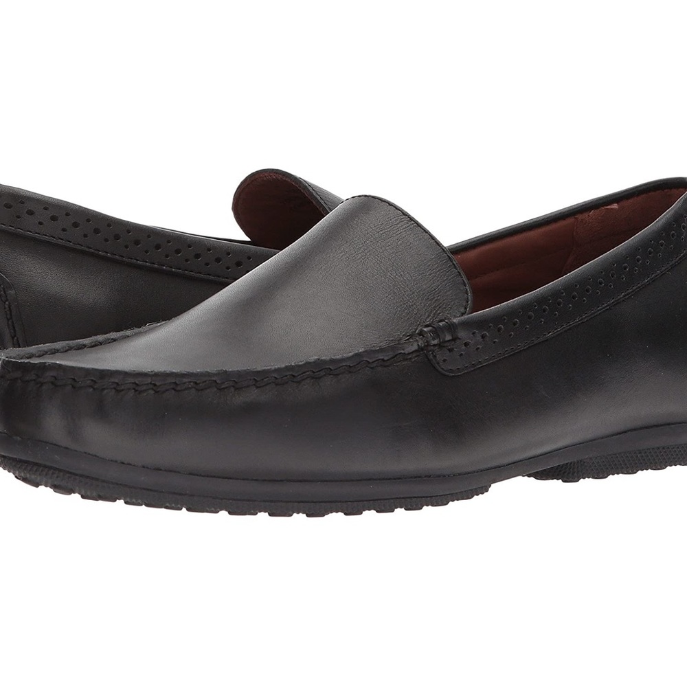 New Polo Ralph Lauren Men's Black Redden Driving Style Loafer